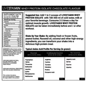 supplement - Livestamin Whey Protein Isolate,  2.2 lb  Chocolate 