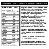 supplement - Livestamin BCAA,  1 lb  34 Servings  Orange 
