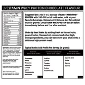 supplement - Livestamin Whey Protein,  30 sachets/pack  Chocolate 