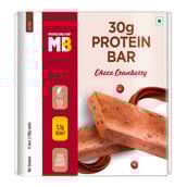 FrontBox - MuscleBlaze Hi-Protein Bar (30g Protein),  6 Piece(s)/Pack  Choco Cranberry 