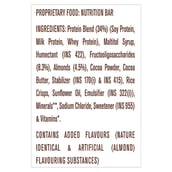 Igredients - MuscleBlaze Mini-Protein Bar (10g Protein),  12 Piece(s)/Pack  Almond Fudge 