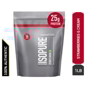 Isopure Zero Carb Protein Powder, 1 lb Strawberry Cream