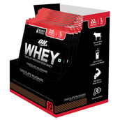 sachets - ON (Optimum Nutrition) Whey Protein Powder, 10 sachets/pack Chocolate