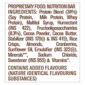 Ingredients - MuscleBlaze Protein Bar,  6 Piece(s)/Pack  Choco Delight 