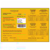 back - VAHDAM Turmeric Wellness Kit,  Natural  60 Piece(s)/Pack 