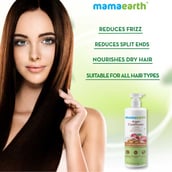 Benefit1 - Mamaearth Argan Conditioner,  250 ml  with Argan & Apple Cider Vinegar for Frizz-Free and Stronger Hair 