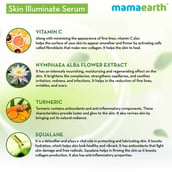 Benefit1 - Mamaearth Skin Illuminate Face Serum, 30 ml with Vitamin C & Turmeric for Radiant Skin