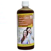 SKSB Apple Cider Vinegar with Honey and Cinnemon (GLG3),  525 ml  Unflavoured 