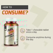 Consume - MB Fuel One Vitamin C (500mg),  60 chewable tablet(s)  Orange 