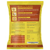 supplementinfo - NutroActive Brown X Atta Low Carb High Protein,  Unflavoured  0.850 kg 
