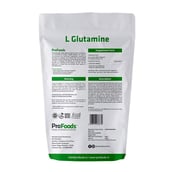 Back - ProFoods N Acetyl L Glutamine Powder, 0.28 lb Unflavoured
