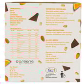 nutrtioninfo - O'Greens Energy Bars,  6 bar(s)  Pistachio Moringa & Choco Orange Pack of 3 
