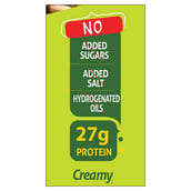 Protein - Nouriza Peanut Butter 100% Natural Unsweetened, 1 kg Creamy