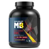 6 - MuscleBlaze Mass Gainer XXL OP,  6.6 lb  Cookies & Cream 