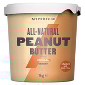 Myprotein Peanut Butter,  1 kg  Natural-Crunchy 