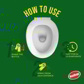 use - RunBugz Toilet Seat Sanitizer Spray,  Lemon  75 ml  Protection Against Germs (Pack of 5) 