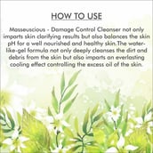 use - Organic Harvest Damage Control Cleanser,  100 ml  for All Skin Types 