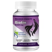 Summit Nutritions Biotin 10000 mcg, 90 capsules Unflavoured