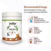 6 - JustHer Protein with Herbs for Women,  1.1 lb  Cafe Mocha 