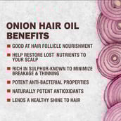 highlights - PAX Naturals Onion Hair Oil,  200 ml  for All Hair Types 