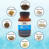 ingredients - PAX Naturals Revito,  60 capsules 