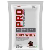 GNC Pro Performance 100% Whey Protein, 0.077 lb Chocolate Fudge