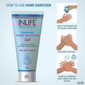 3 - INLIFE Sanitizer Tube Diwali Gift Pack,  Fragrance Free  10 Piece(s)/Pack  Kills 99.9% Germs without Water 
