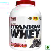SAN 100% Pure Titanium Whey,  5 lb  Cookies & Cream 