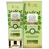 4 - Oriental Botanics Neem Tea Tree & Basil Face Wash,  100 g  for Clear & Rejuvenated Skin 