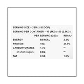 supplement - Myprotein Impact Whey Isolate,  1.1 lb  Chocolate Brownie 