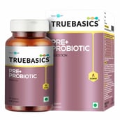 8 - TrueBasics Pre+ProBiotics Digestion,  30 capsules 