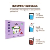 4 - JustHer Biotin with Herbs,  8 g  Tangy Anardana 