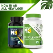 1 - MuscleBlaze Ayurveda for Performance - MuscleHerb with Ashwagandha, Shatavari & Safed Musli,  30 tablet(s)  Unflavoured 