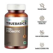 8 - TrueBasics Pre Pro Biotics Immunity,  30 capsules  Unflavoured 