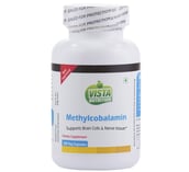 Vista Nutrition Methylcobalamin,  Unflavoured  100 capsules 
