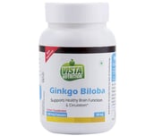 Vista Nutrition Ginkgo Biloba (60 mg),  180 capsules 