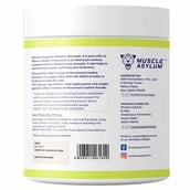 description - Muscle Asylum Micronized Creatine Monohydrate Powder,  Unflavoured  0.22 lb 