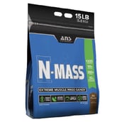 1 - ANS Performance N MASS Extreme Muscle Mass Gainer,  15 lb  Milk Chocolate 