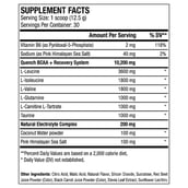 supplement - ANS Performance QUENCH BCAA,  2.75 lb  100 Servings  Pink Lemonade 