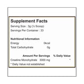 supplement - Healthfarm Elite Series 100% Pure Creatine Micronized,  Unflavoured  0.22 lb 