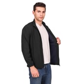 3 - Fitinc NS Jacket for Men & Boys with Two Side Zipper Pockets,  Grey  Large 