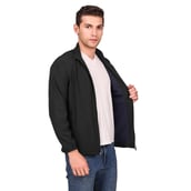 2 - Fitinc NS Jacket for Men & Boys with Two Side Zipper Pockets,  Grey  Medium 