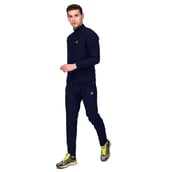 3 - Fitinc Men's Polycotton Regular Fit Track Suit with Two Zipper Pockets,  Navy Blue  XL 