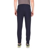 1 - Fitinc Lower for Men with Two Side Zipper Pockets,  Navy Blue  Medium 