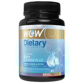 WOW Body Cleanse Plus, 60 veggie capsule(s) Unflavoured