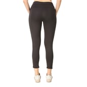 5 - Fitinc Premium Stretchable Trackpant with Zippers Pockets for Women,  Black  XXL 