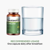 5 - TrueBasics Curcumin,  30 capsules 