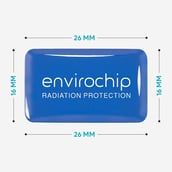 3 - Envirochip Radiation Protection for Mobile,  Blue 