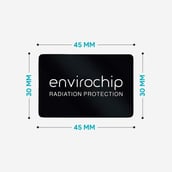 3 - Envirochip Radiation Protection for Laptop,  Black 