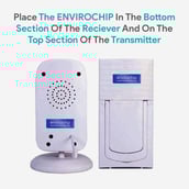 6 - Envirochip Radiation Protection for Baby Monitor,  Blue 